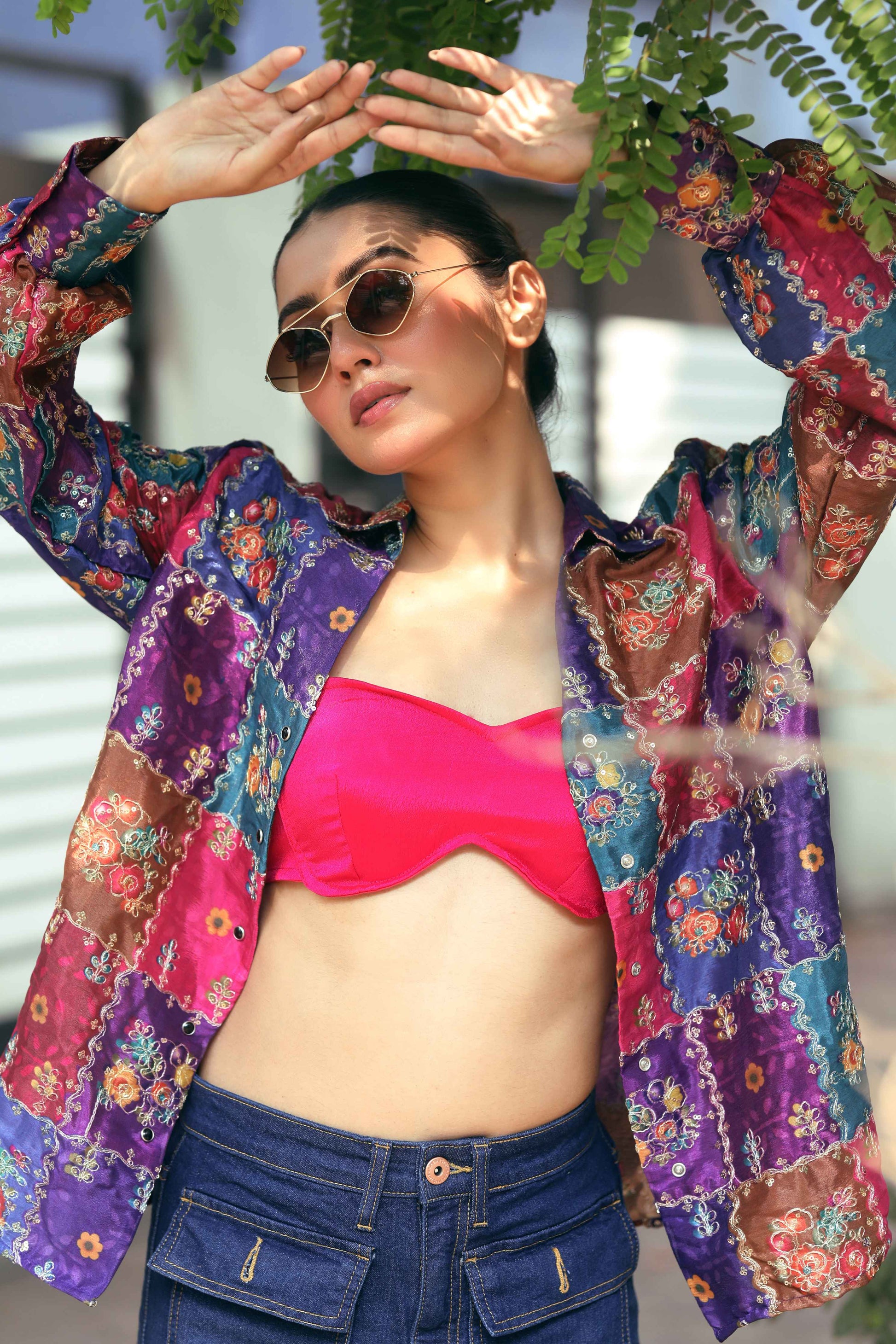 Delulu drip shirt by 66aura featuring a stylish, casual design with a drip pattern, displayed on a hanger against a neutral background.