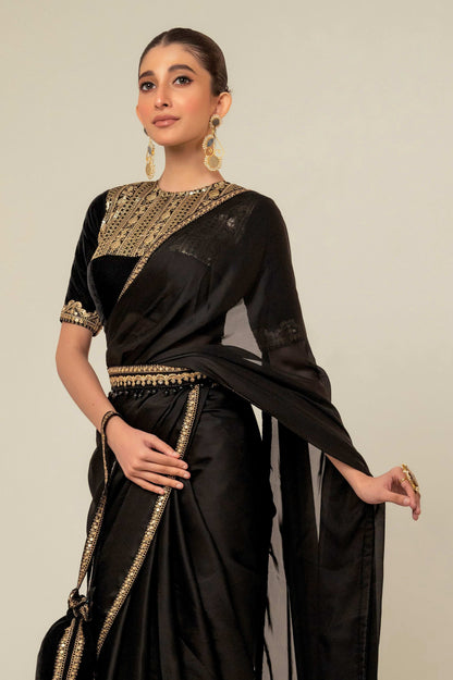 JEWEL JOY SAREE WITH OLD WORLD BLOUSE - 66Aura