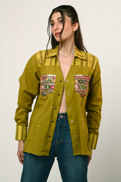 LIME LASS SHIRT - 66Aura
