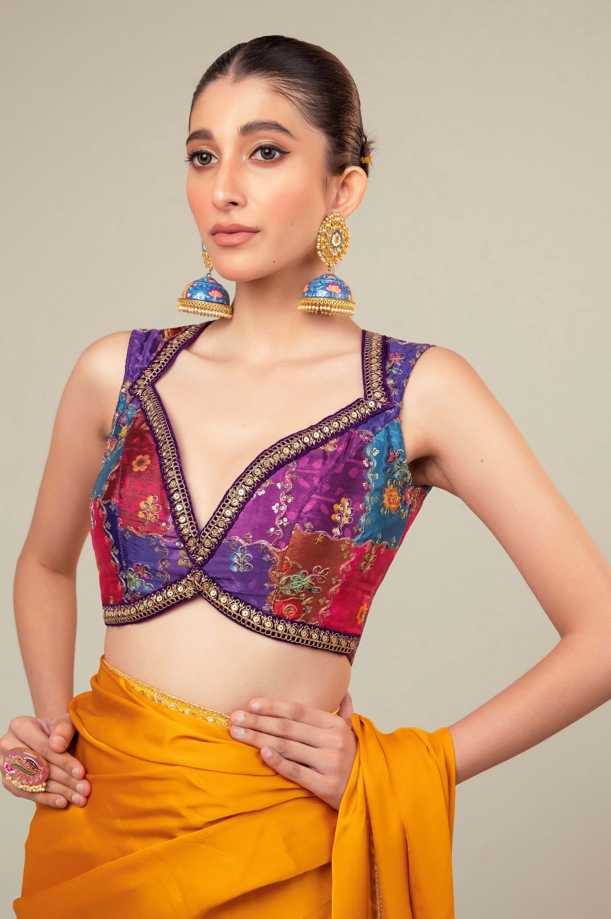 BLUSH EDIT BLOUSE - 66Aura