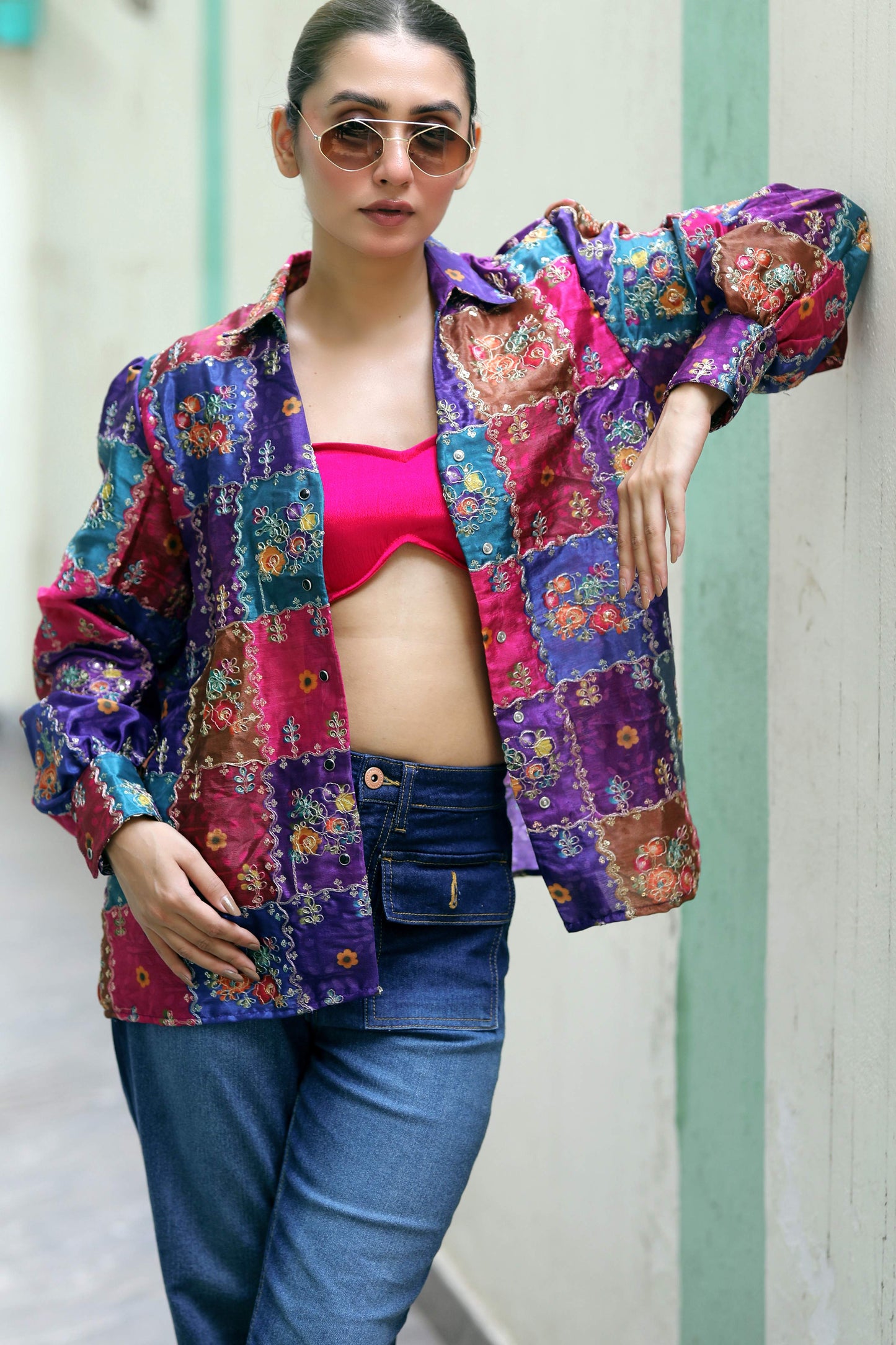 Delulu drip shirt by 66aura featuring a stylish casual design with vibrant drip pattern and comfortable fabric.