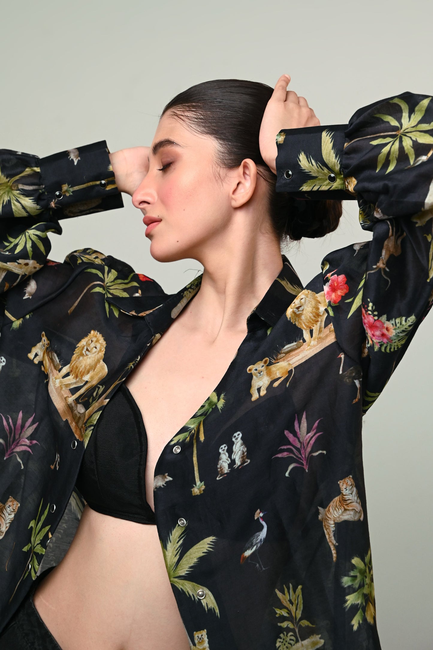 SAVANNA SHADOW SHIRT - 66Aura