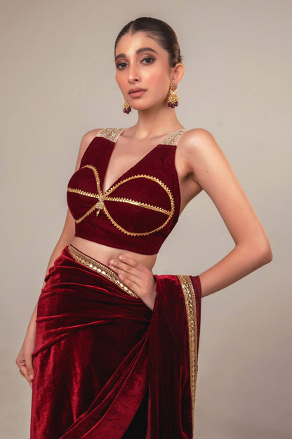 MULBERRY MIST BLOUSE - 66Aura