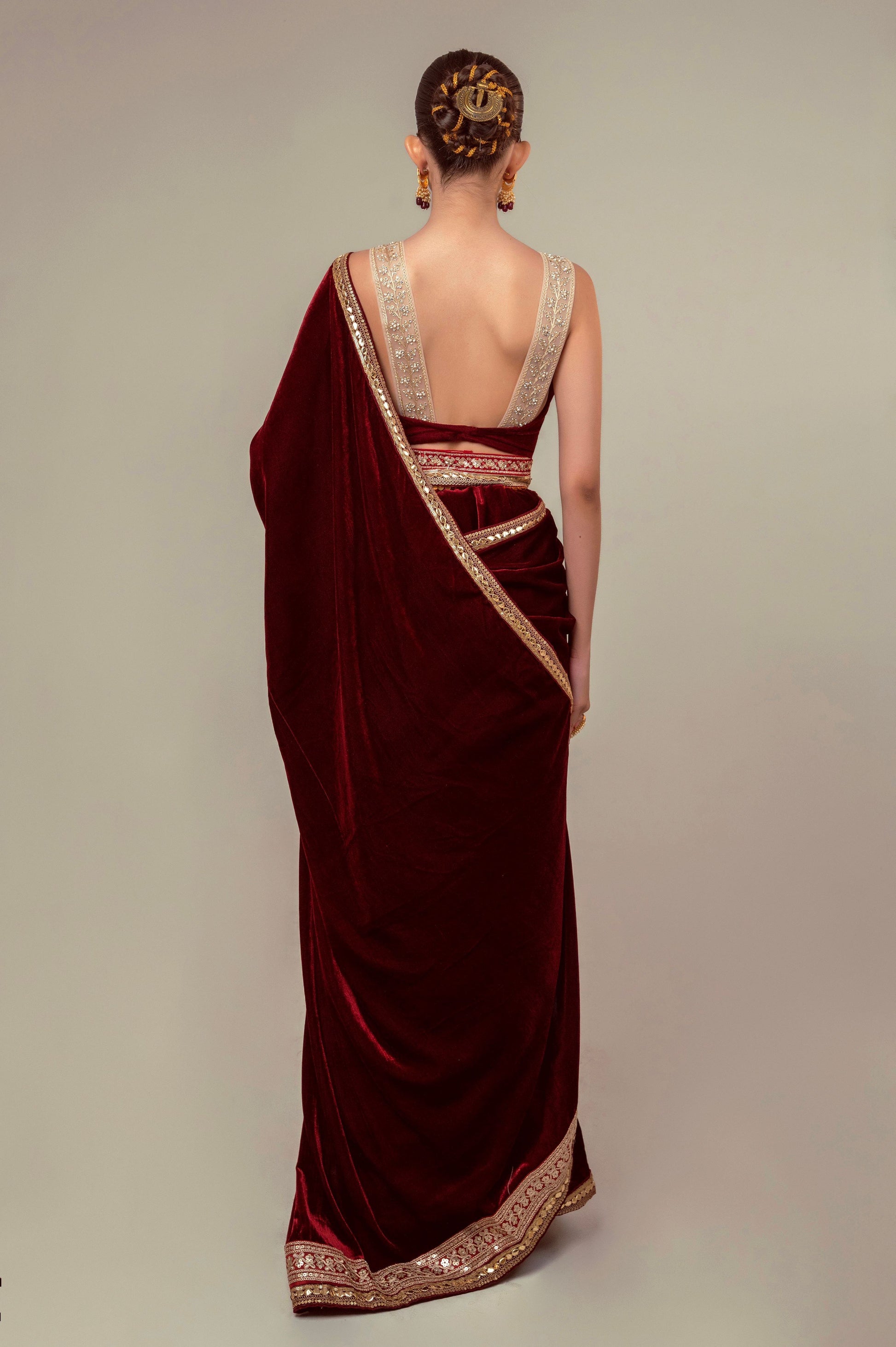 RUBY RUSH SAREE - 66Aura