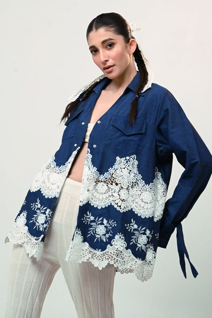 DENIM DARLING SHIRT - 66Aura