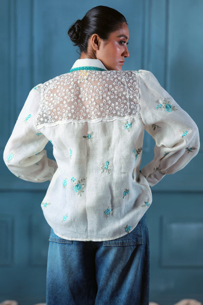 Oversized Chill Charm shirt by 66aura featuring a relaxed fit, soft fabric, and stylish casual design perfect for everyday wear.