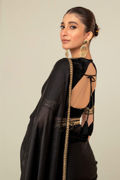 JEWEL JOY SAREE WITH OLD WORLD BLOUSE - 66Aura