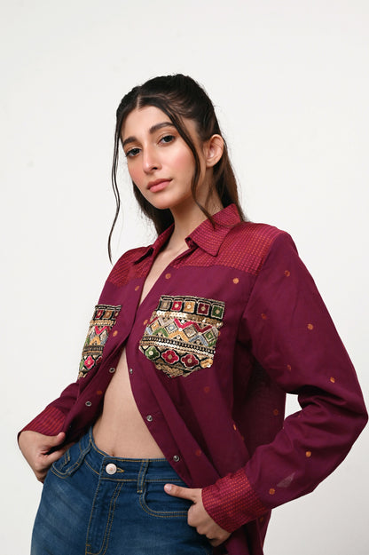 CODE CHERRY SHIRT - 66Aura