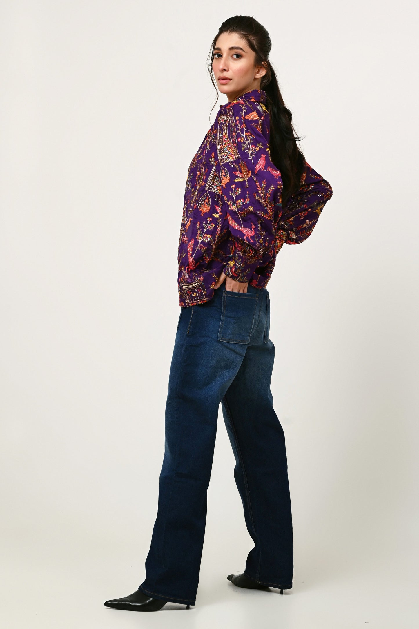 PLUM PULSE SHIRT - 66Aura