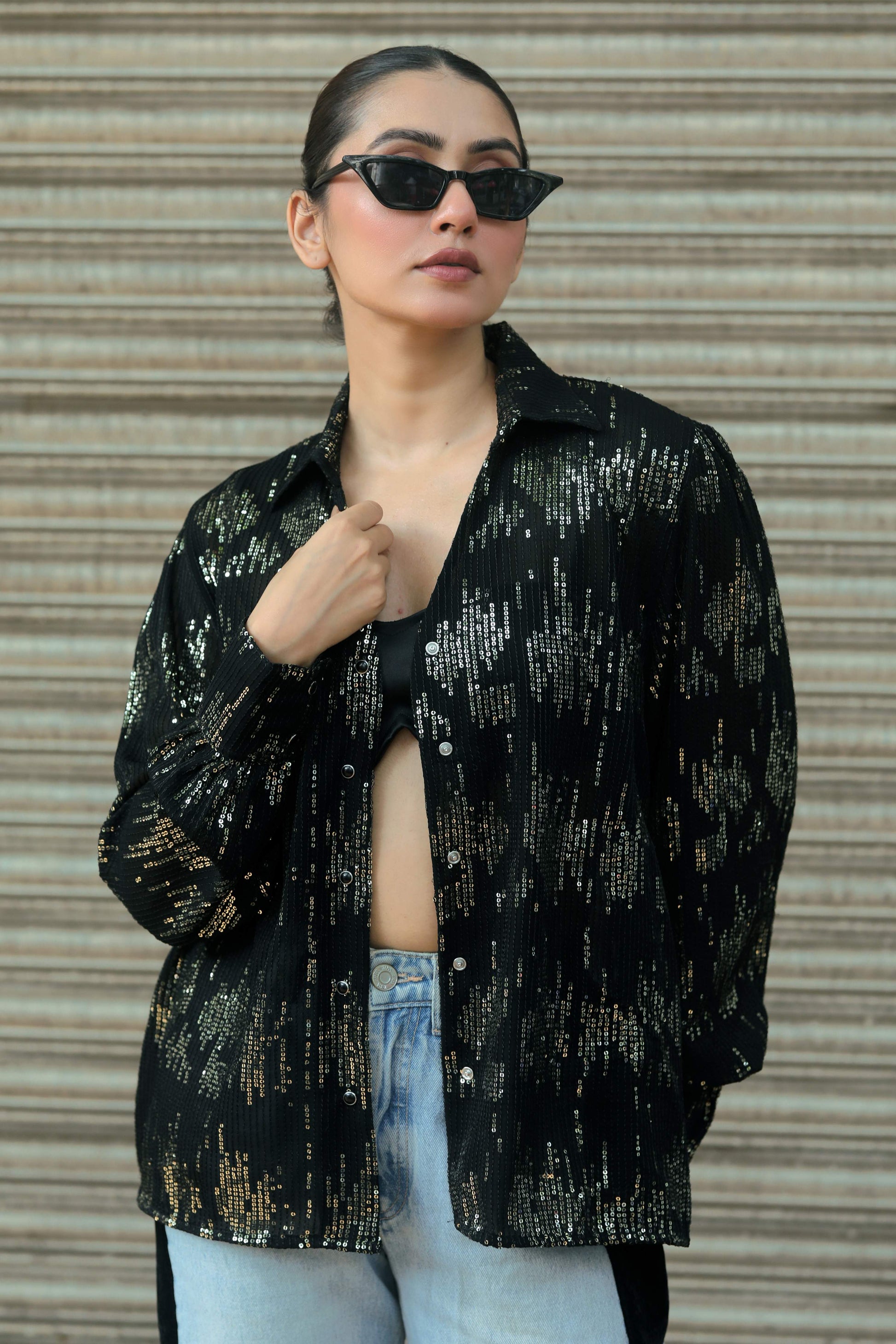 VILLAIN ENERGY shirt by 66aura featuring bold villain-themed graphic design on black fabric.