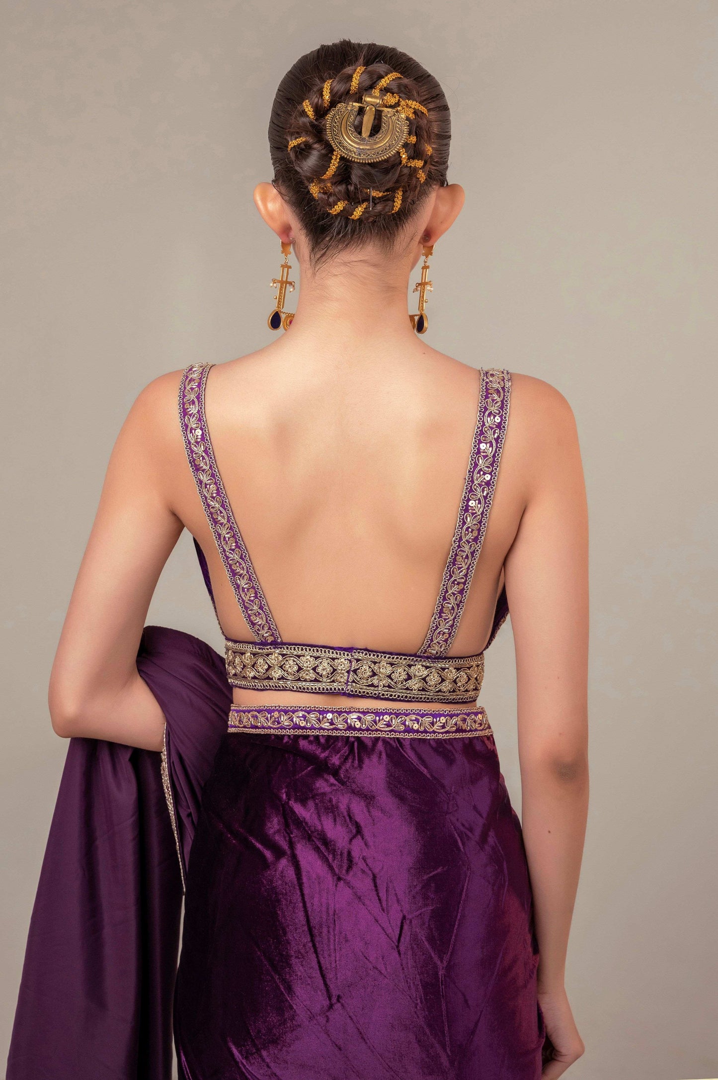 BERRY BLINK BLOUSE - 66Aura