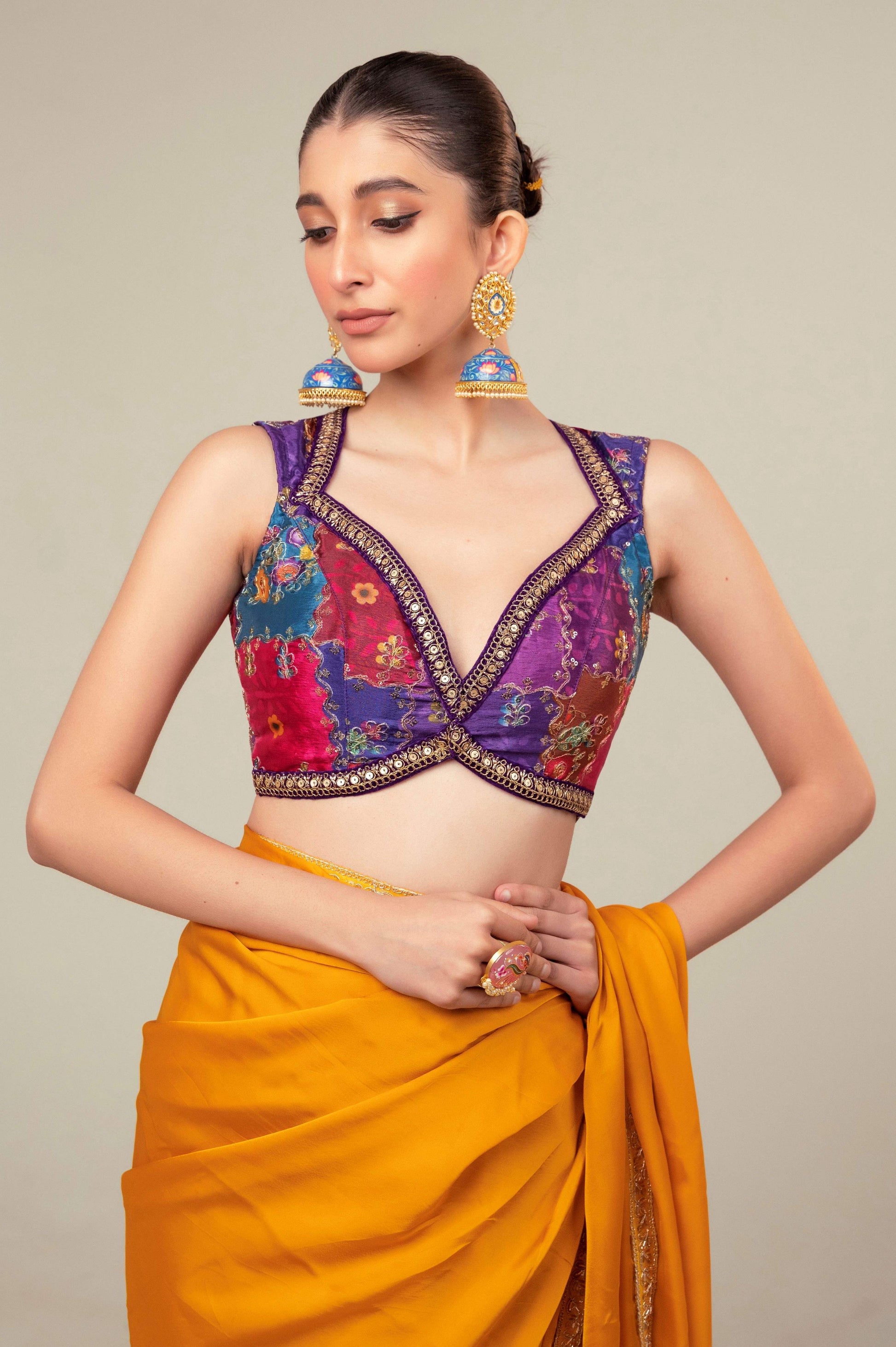 BLUSH EDIT BLOUSE - 66Aura