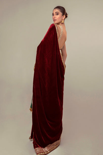 RUBY RUSH SAREE - 66Aura