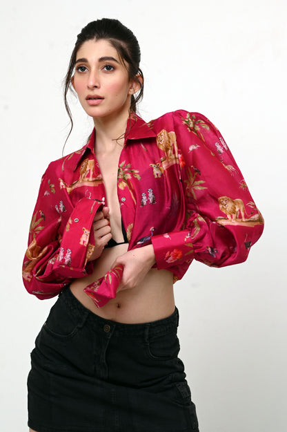GRAFFITI GLOW SHIRT - 66Aura