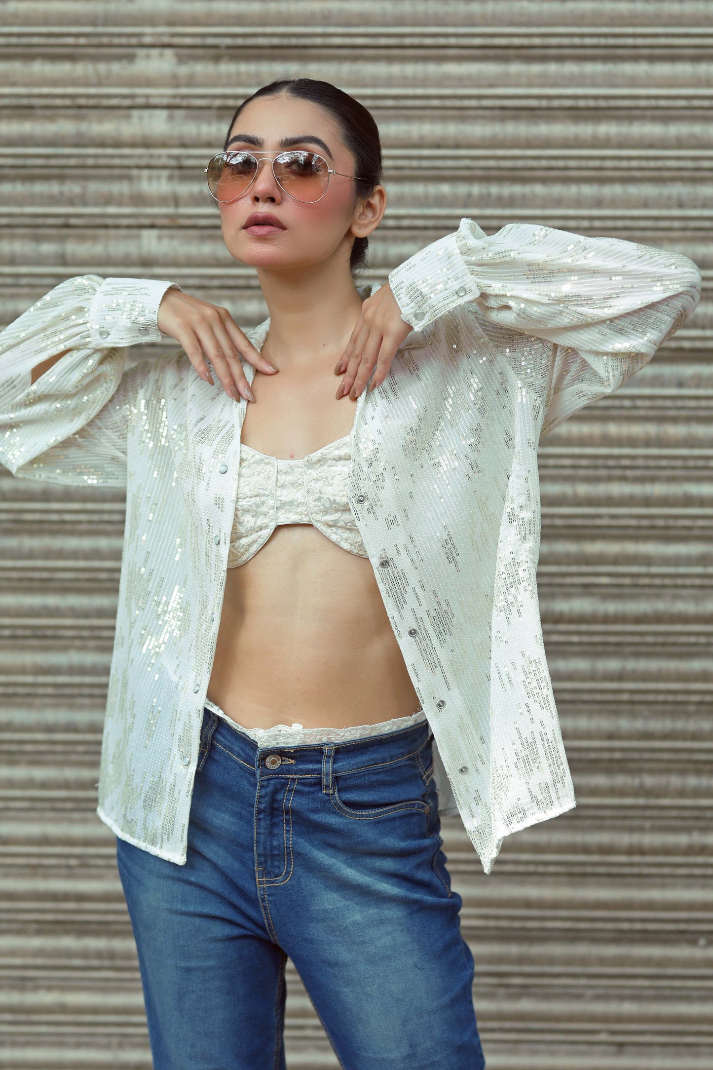 Black drama queen shirt by 66aura featuring bold lettering and a relaxed fit, displayed on a hanger.