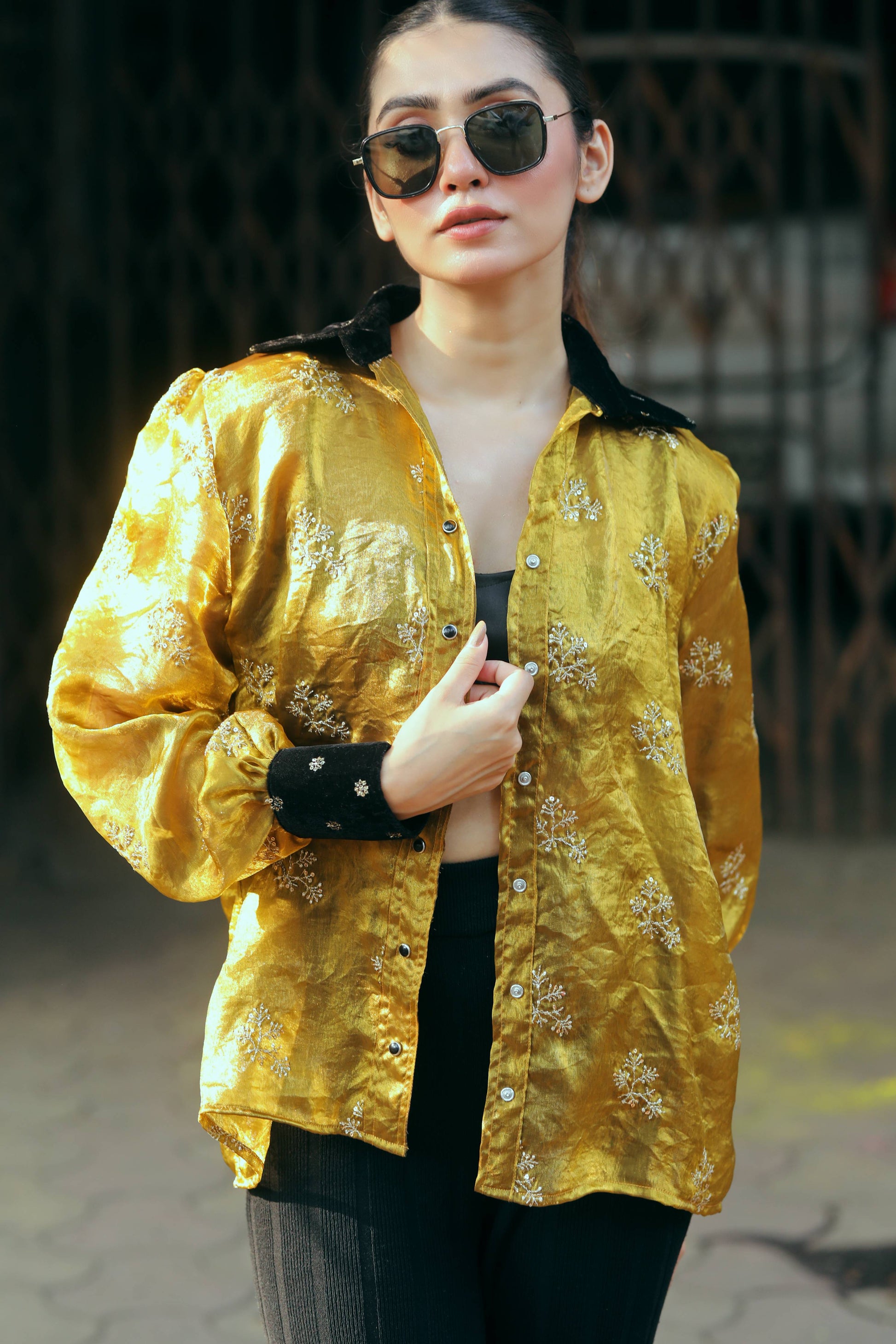 Light gray LEVEL UP shirt by 66aura featuring a bold graphic design on the front for casual style.