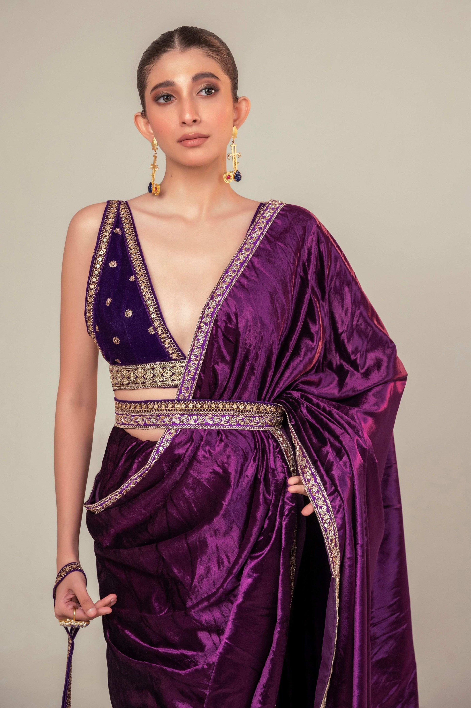 BERRY BLINK BLOUSE - 66Aura