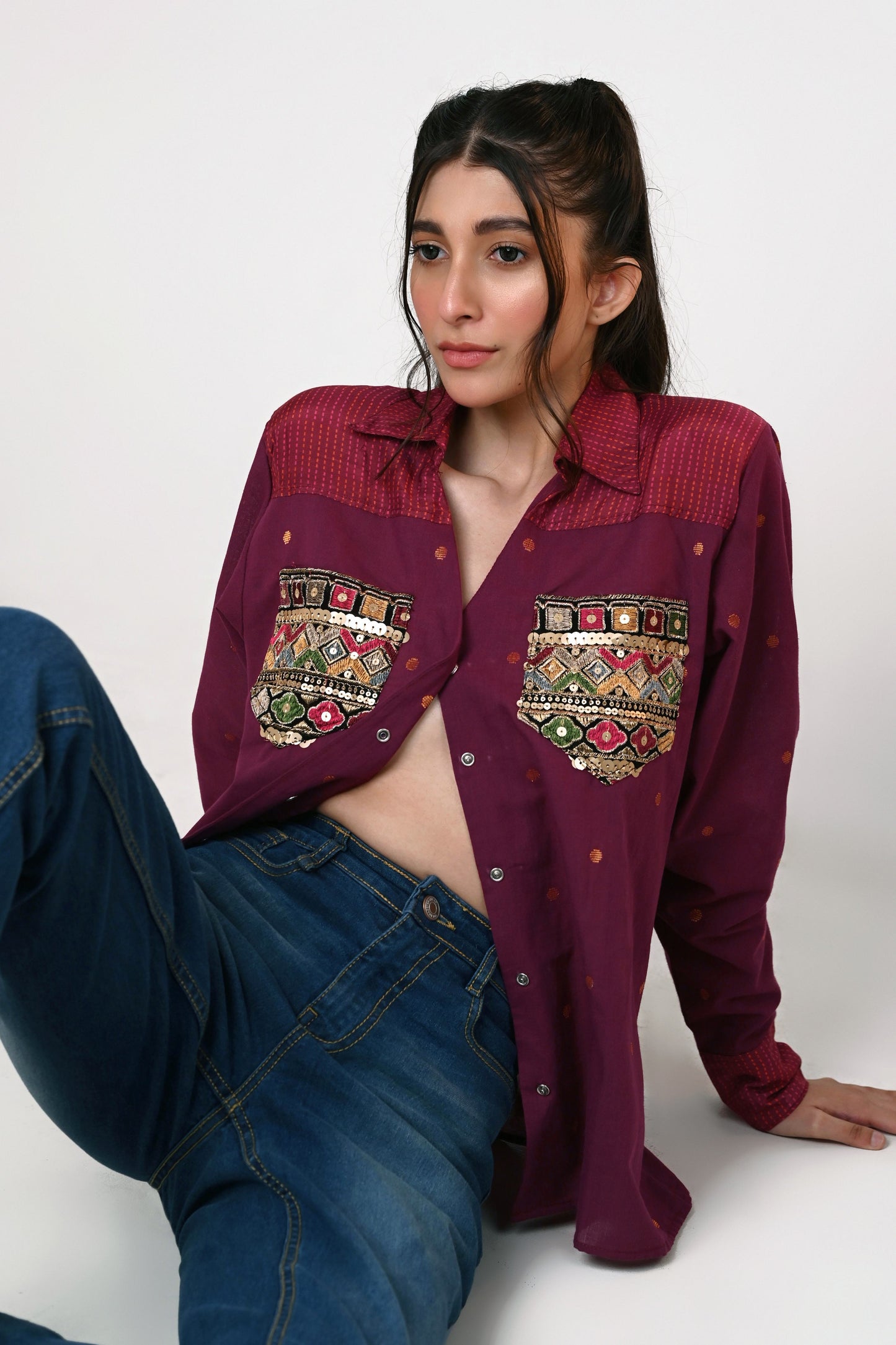 CODE CHERRY SHIRT - 66Aura