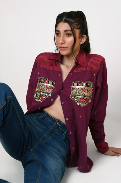 CODE CHERRY SHIRT - 66Aura