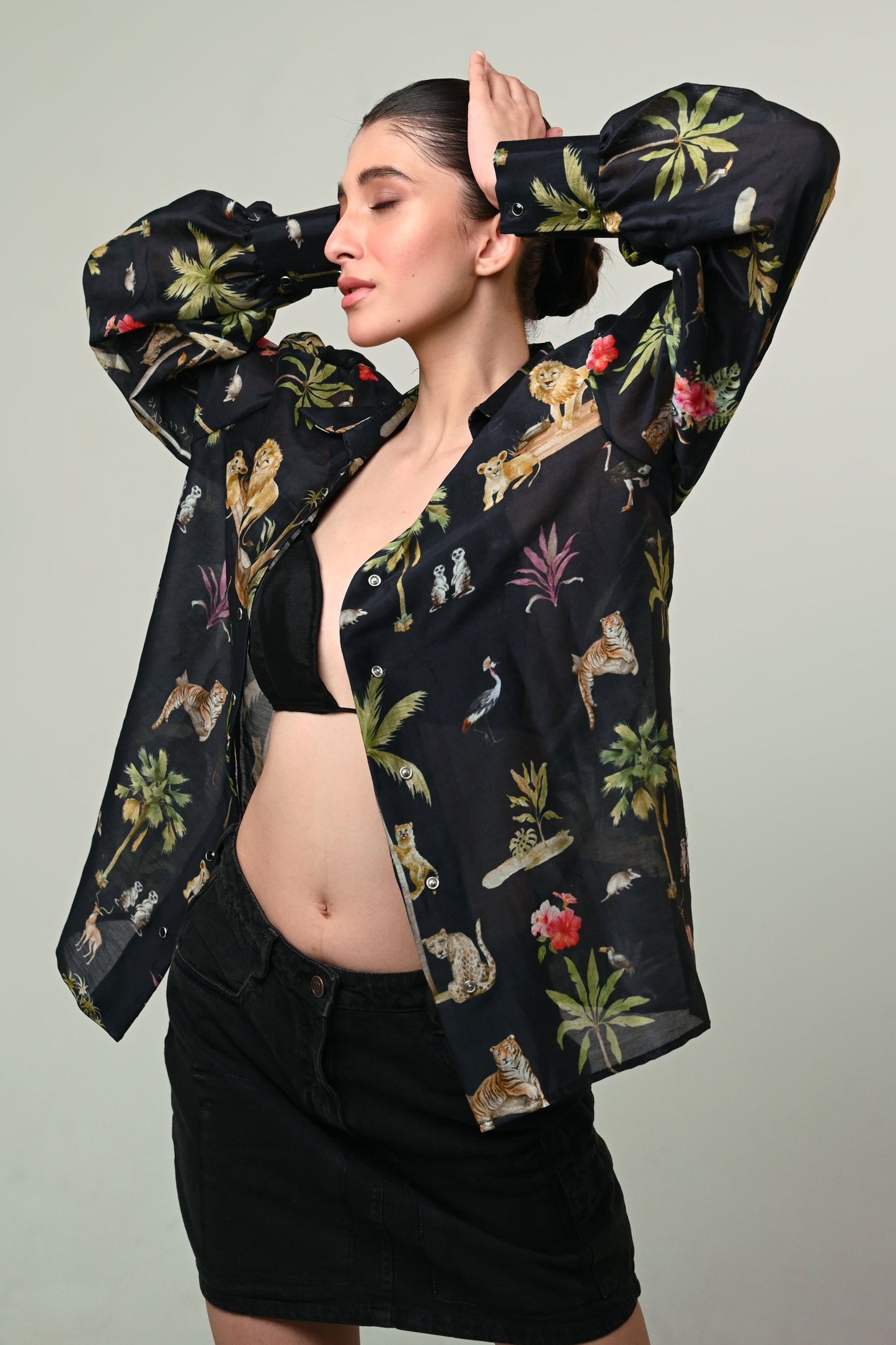 SAVANNA SHADOW SHIRT - 66Aura