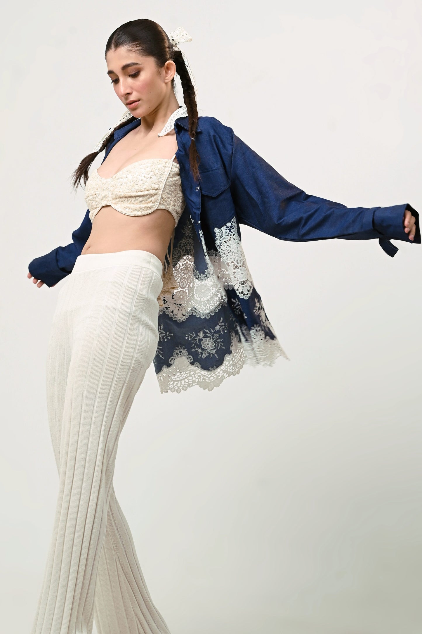 DENIM DARLING SHIRT - 66Aura