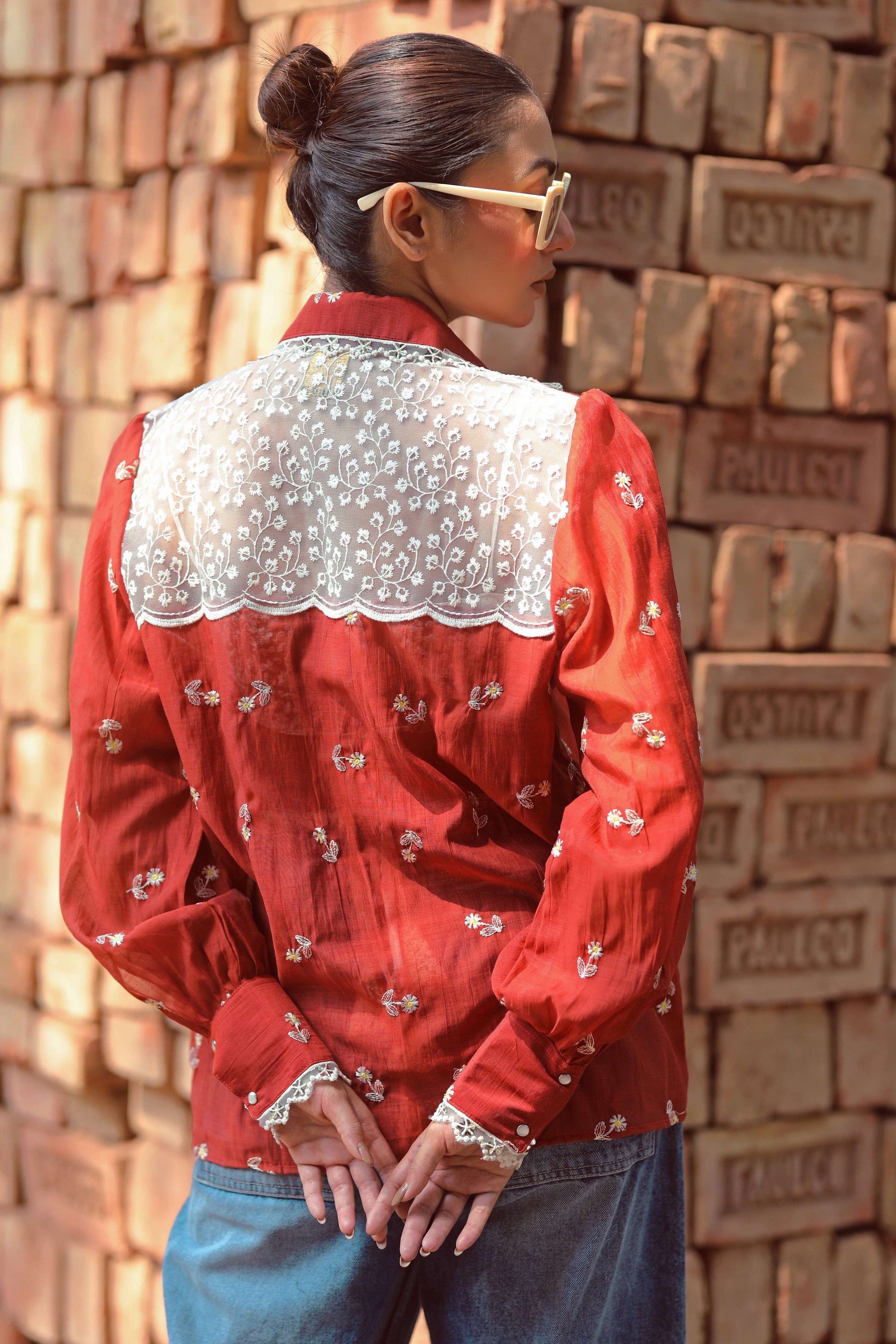 Pumpkin Spice shirt by 66aura featuring a cozy fall-themed design on soft fabric, perfect for autumn fashion.