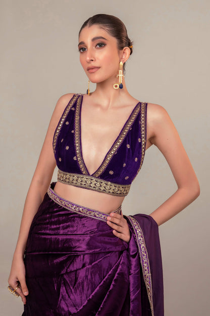 BERRY BLINK BLOUSE - 66Aura