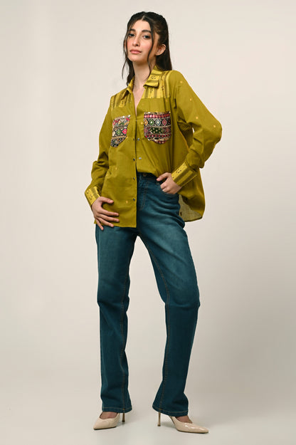 LIME LASS SHIRT - 66Aura