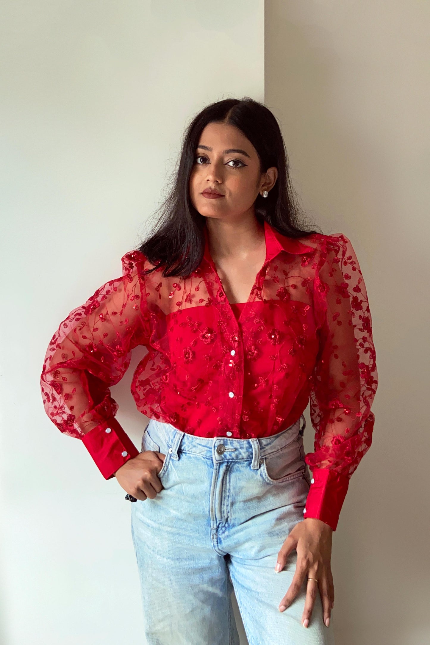 KISS CODE OVERSIZED SHIRT