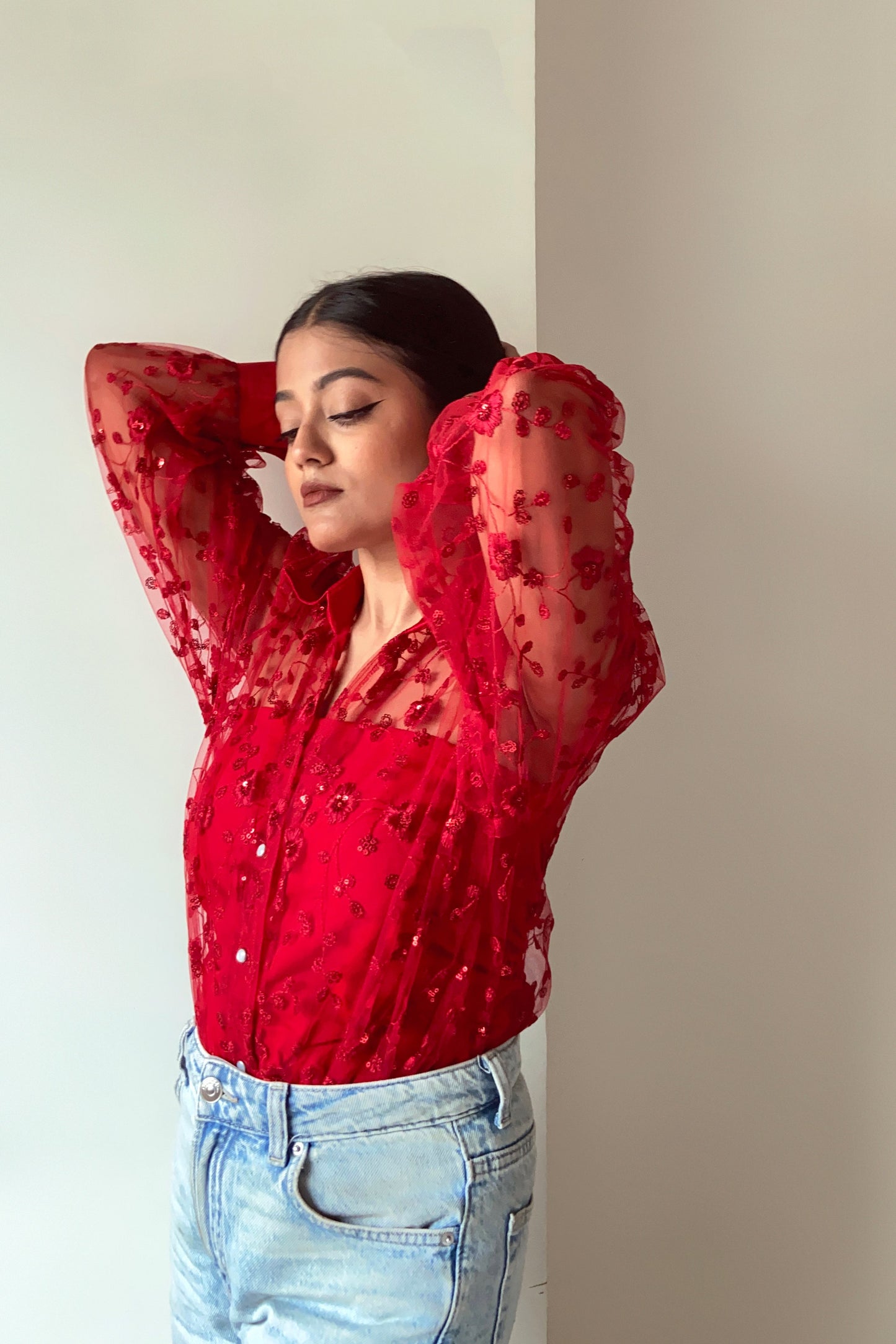 KISS CODE OVERSIZED SHIRT