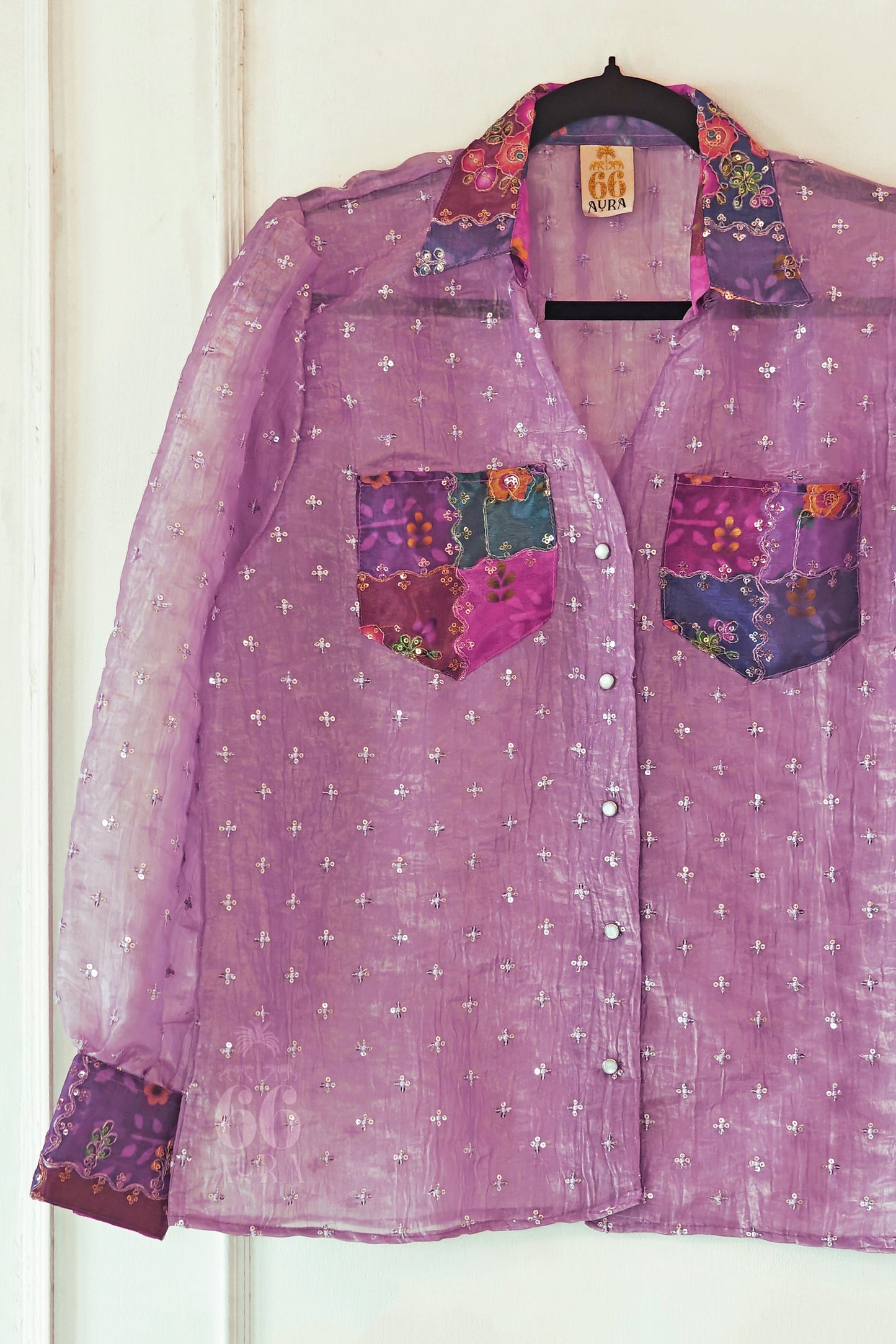 ORCHID OASIS OVERSIZED SHIRT