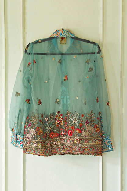 COASTAL CARNIVAL OVERSIZED SHIRT - 66Aura