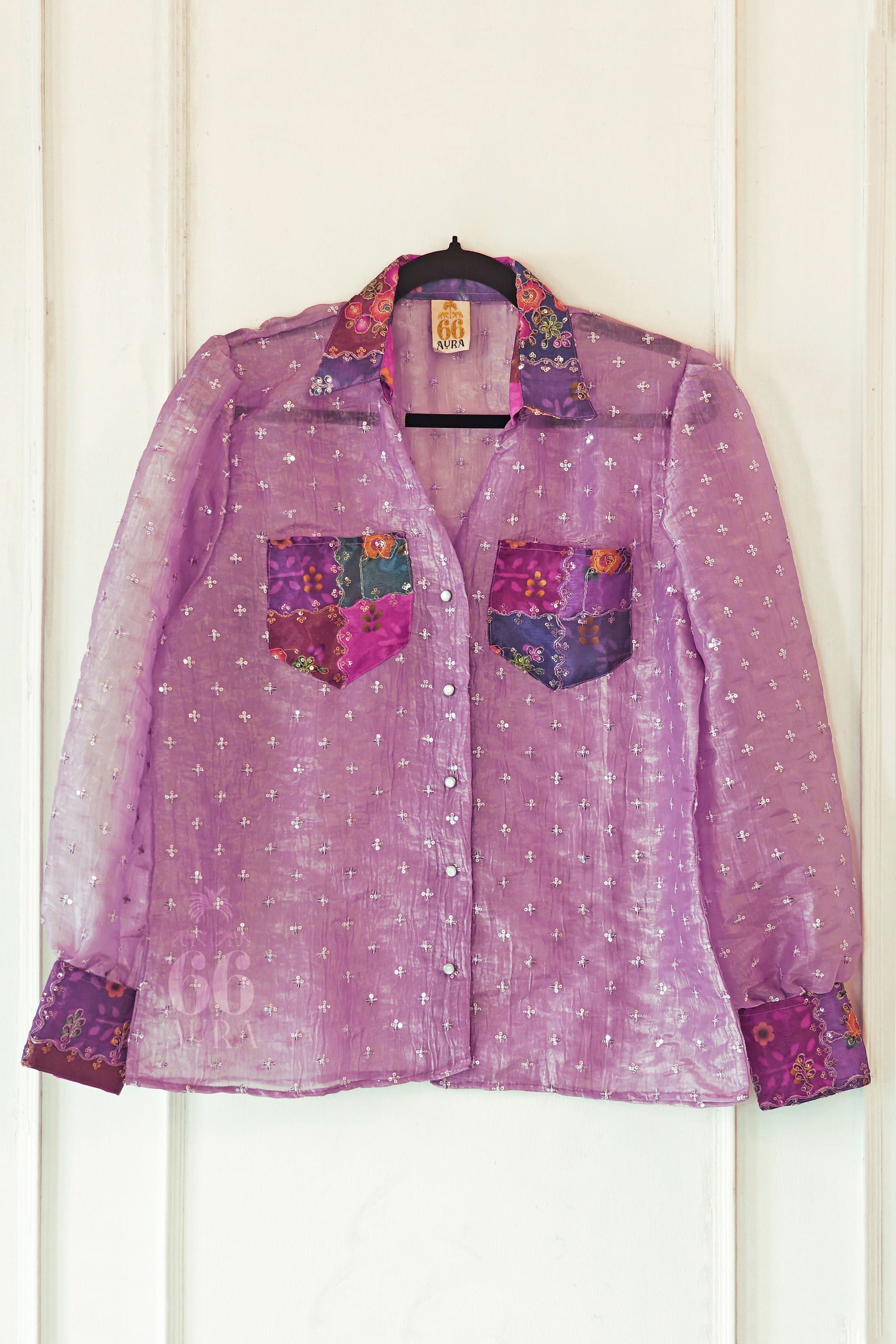 ORCHID OASIS OVERSIZED SHIRT - 66Aura