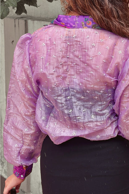 ORCHID OASIS OVERSIZED SHIRT