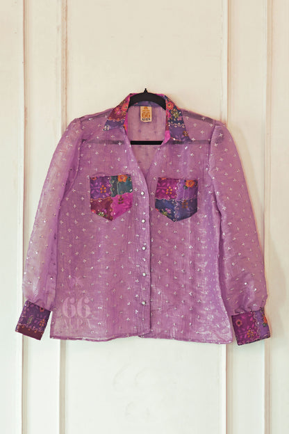 ORCHID OASIS OVERSIZED SHIRT
