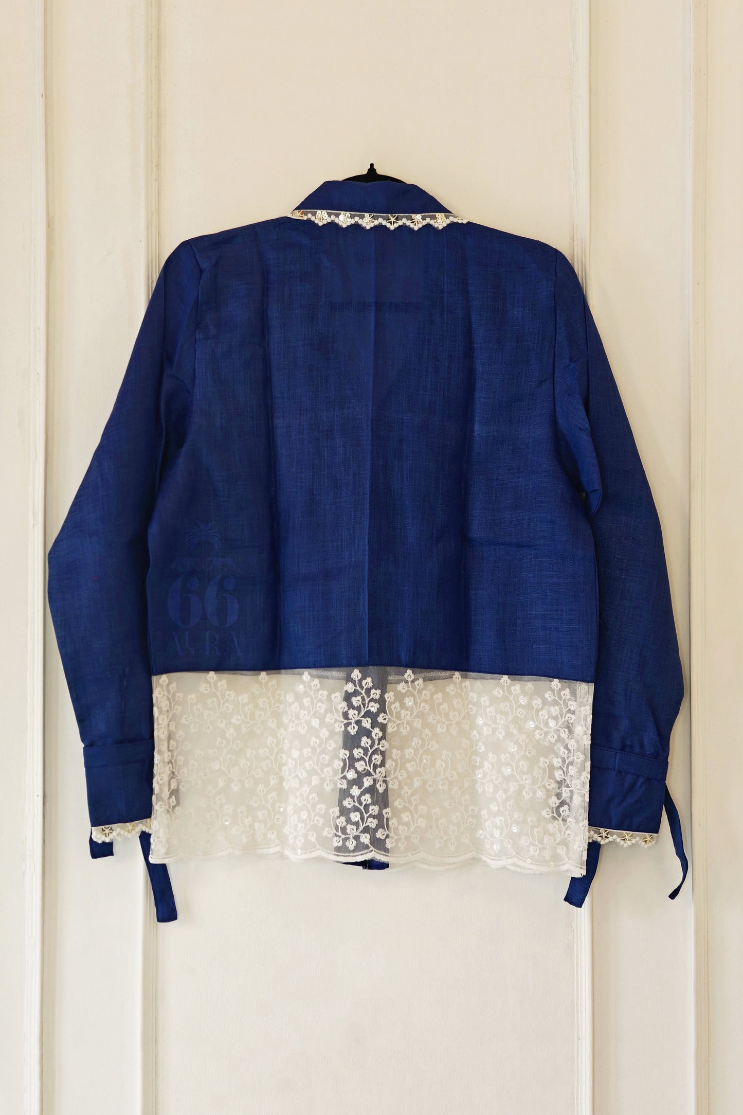 COBALT CRUSH OVERSIZED SHIRT
